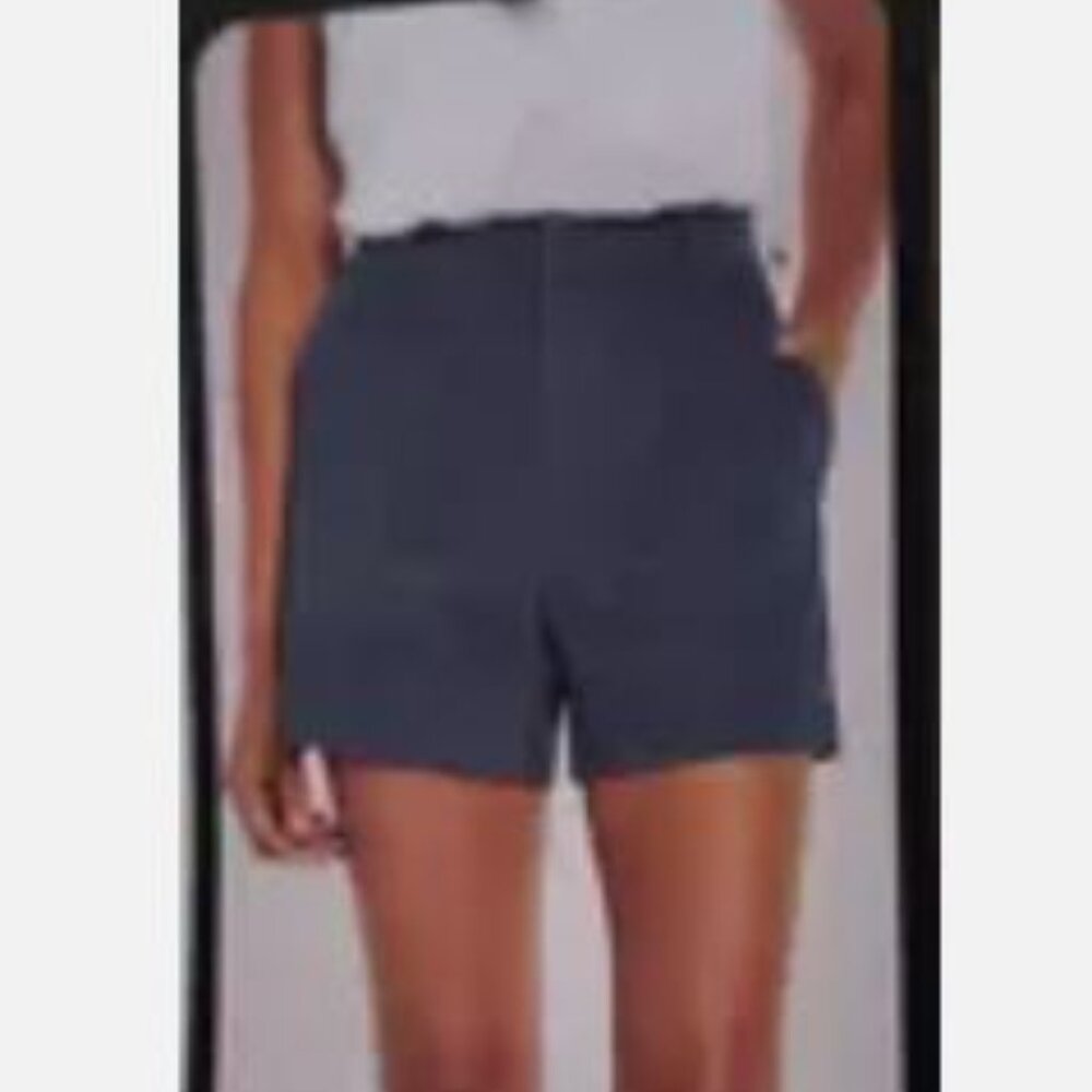 Banana Republic women's Chino Shorts color China Blue (6, or 12)